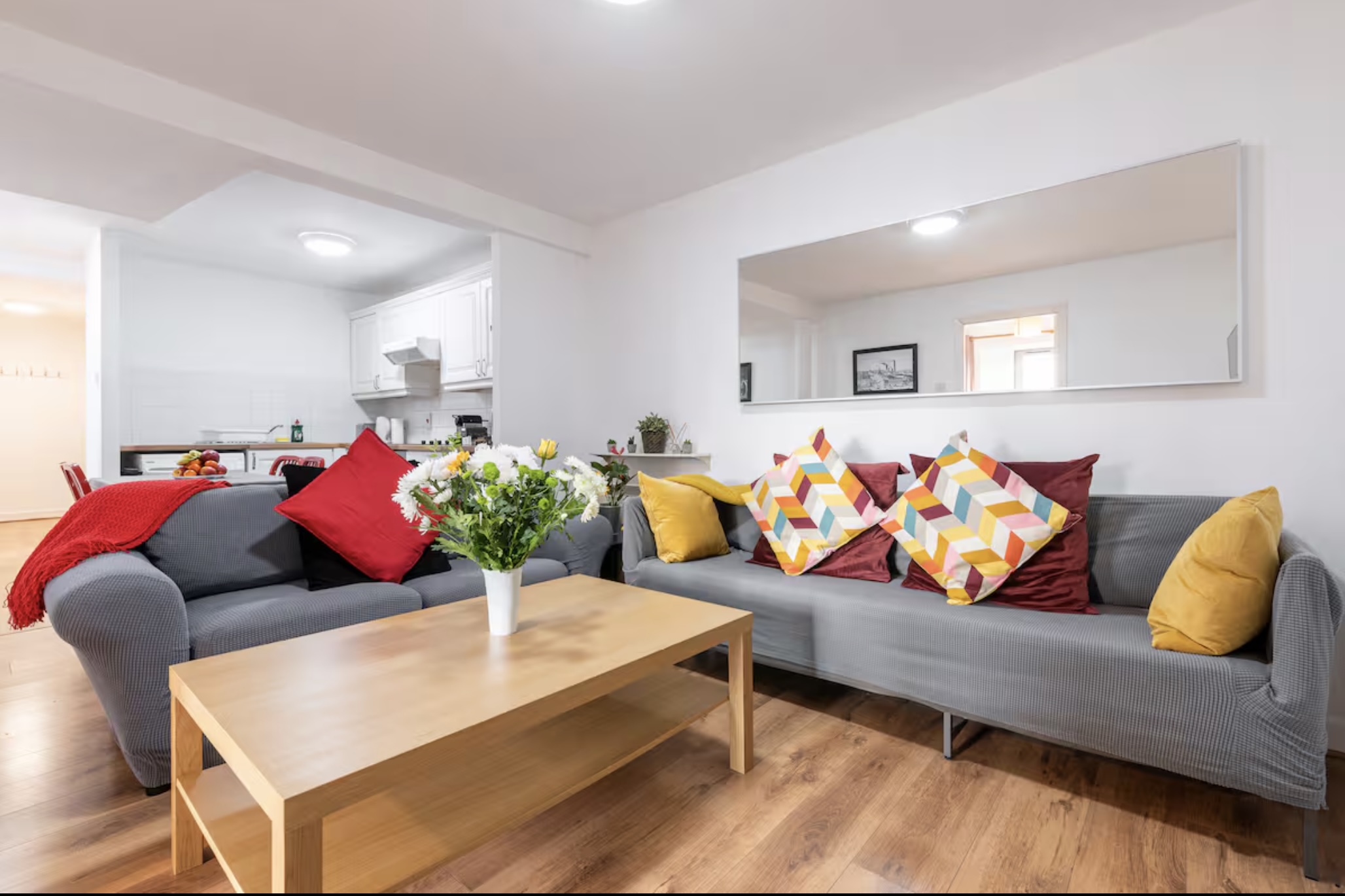 Three‑bedroom group stay